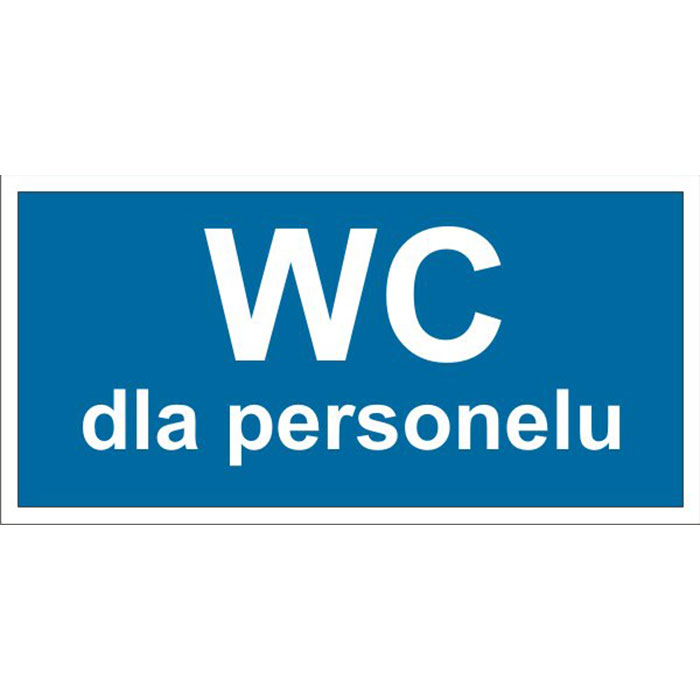 WC dla personelu