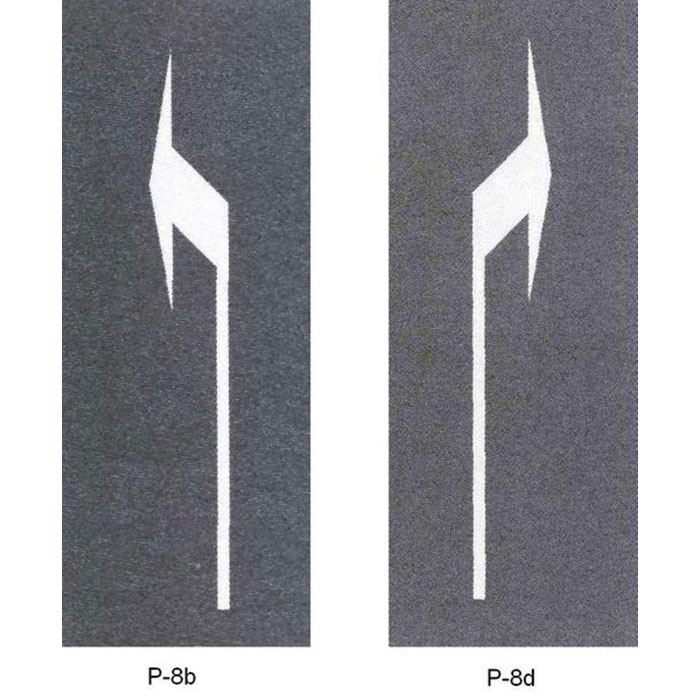 TERMOZNAK P-8b lub P-8d strzałka długa